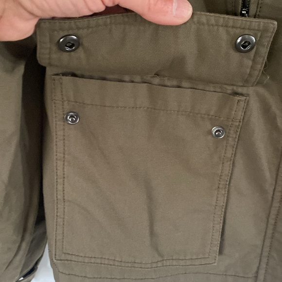 Banana republic, army, green, camo jacket, size medium - Picture 7 of 13